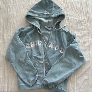 Vintage Chicago Zip Up Jacket